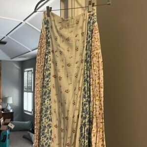 Free People floral skirt
